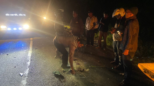 Tiga orang tewas kecelakaan maut di Taput. [Istimewa]